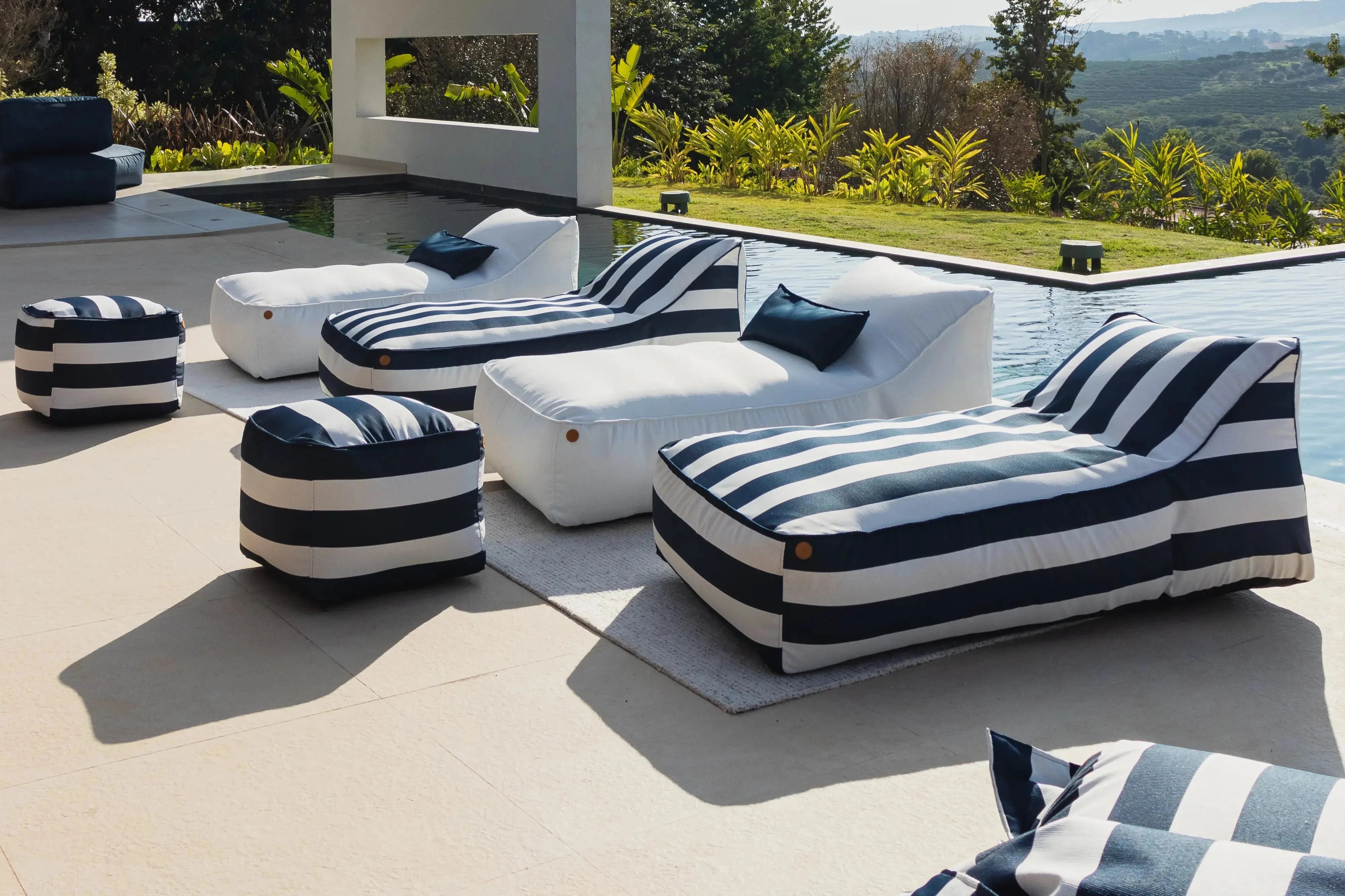 2 Garden Uni Lounger - Casal Sol Outdoor Concept