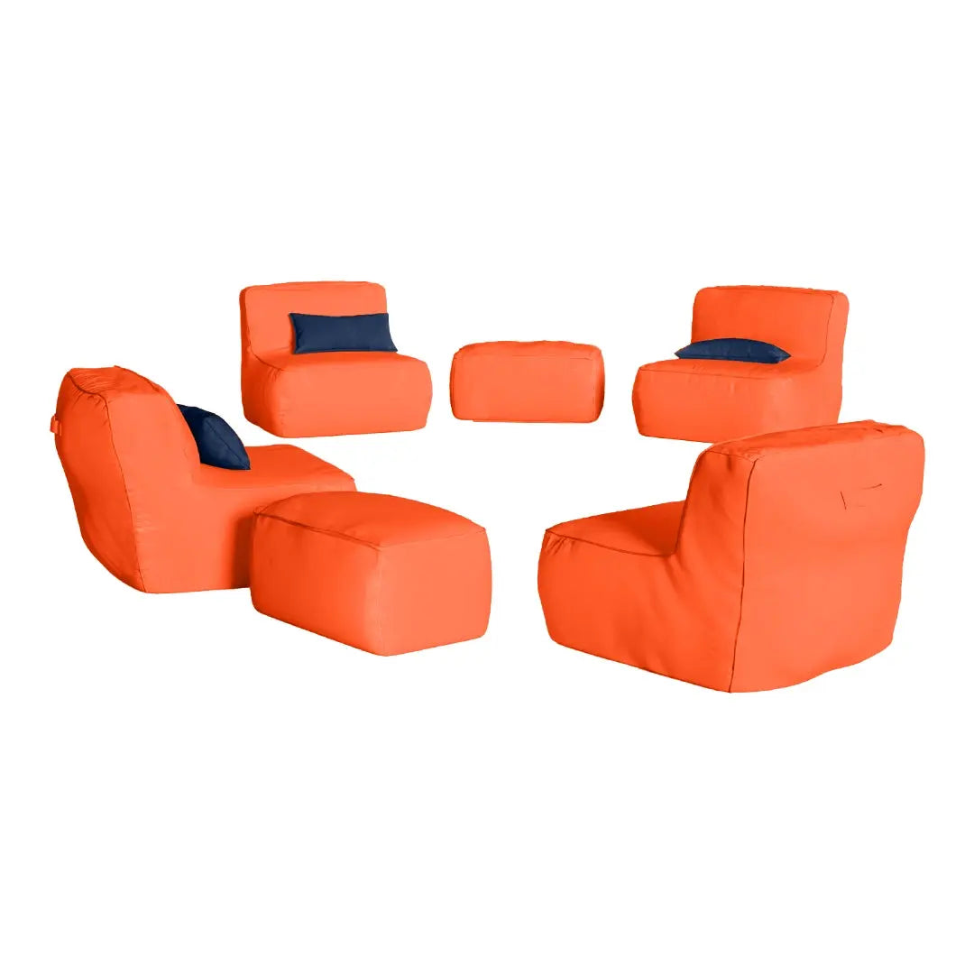 4 Garden Joy  Set + 2 Ottoman