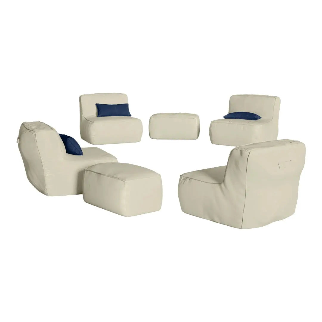 4 Garden Joy  Set + 2 Ottoman