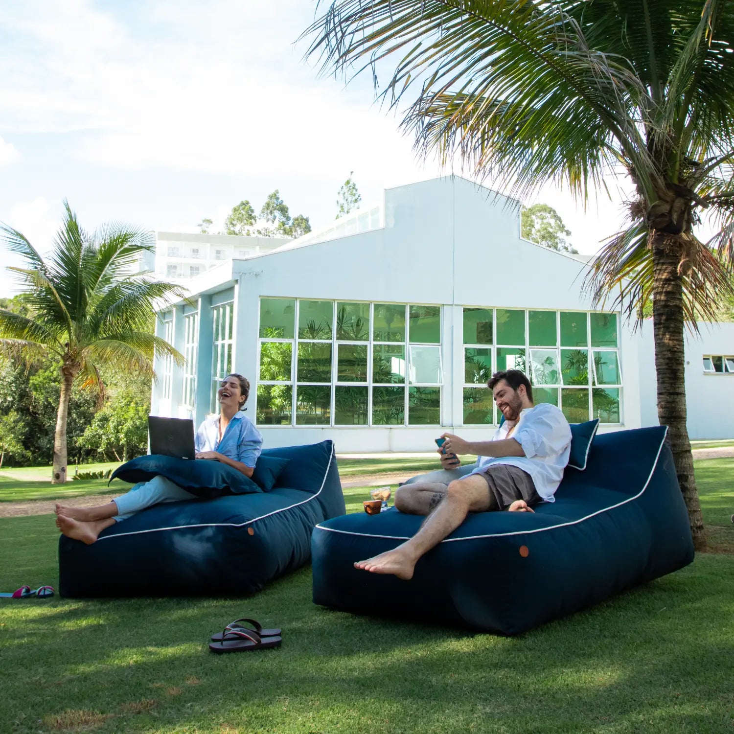 Duo Chaise Lounge Garden