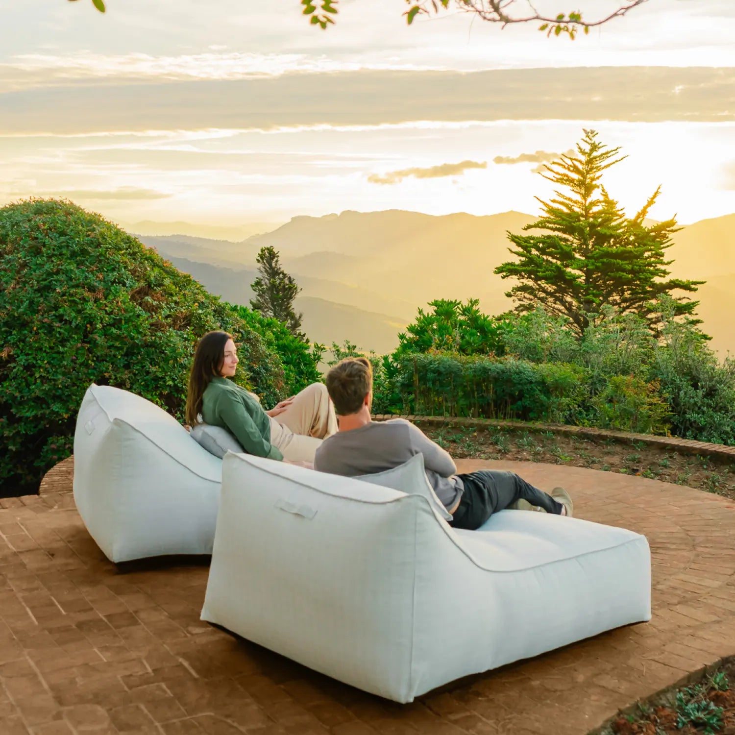 Duo Chaise Lounge Garden