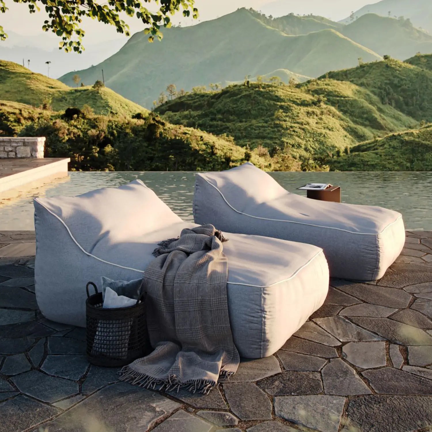 Duo Chaise Lounge Garden