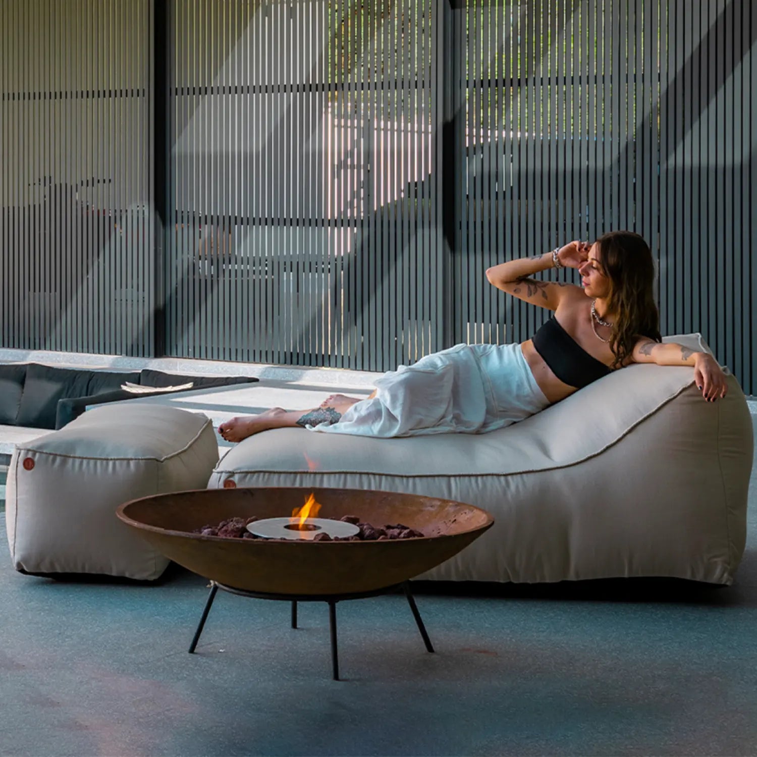 Duo Chaise Lounge Garden