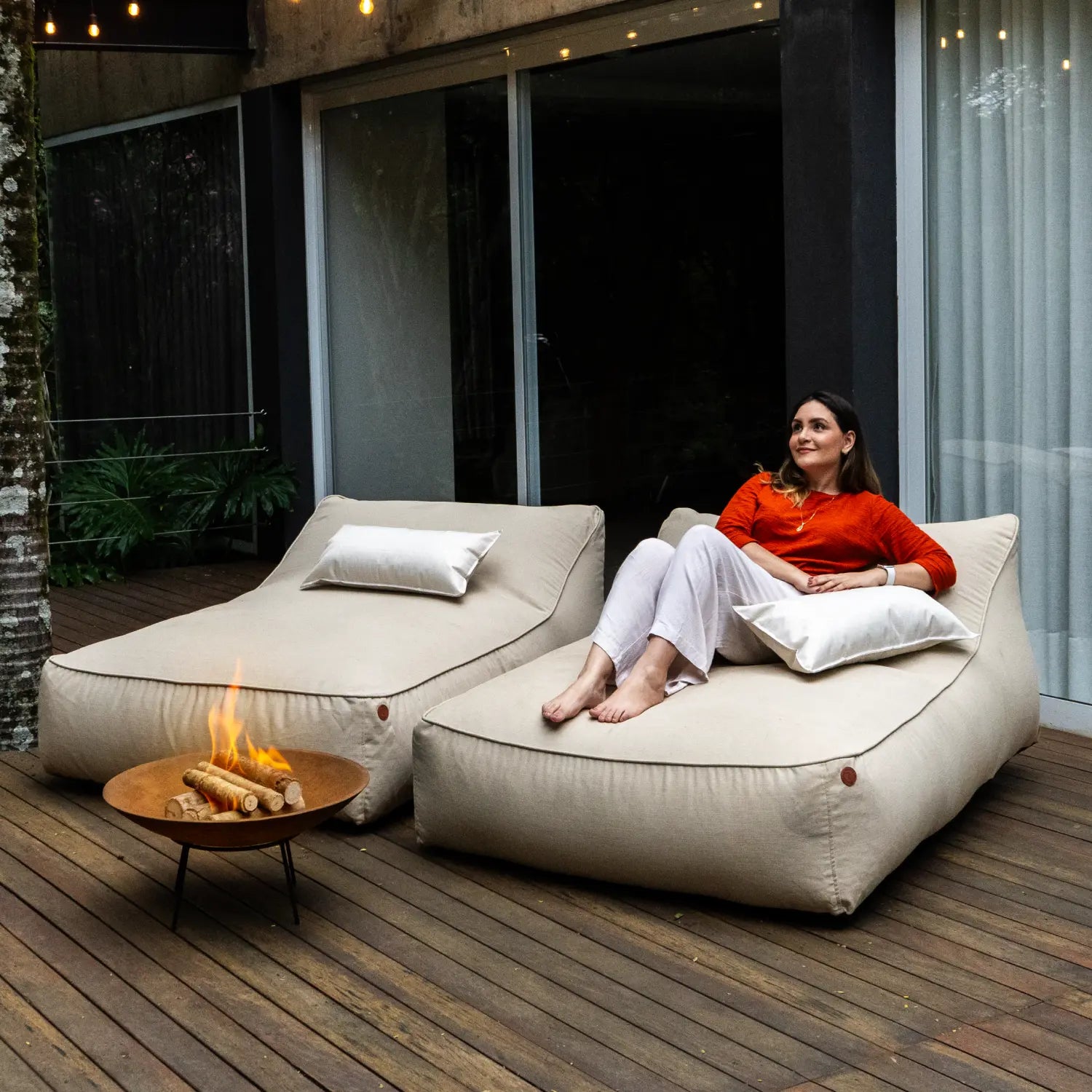 Duo Chaise Lounge Garden