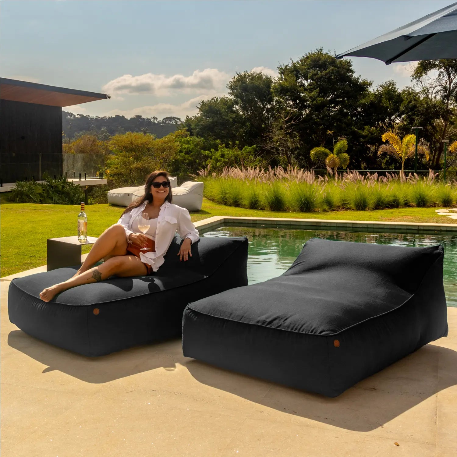 Duo Chaise Lounge Garden