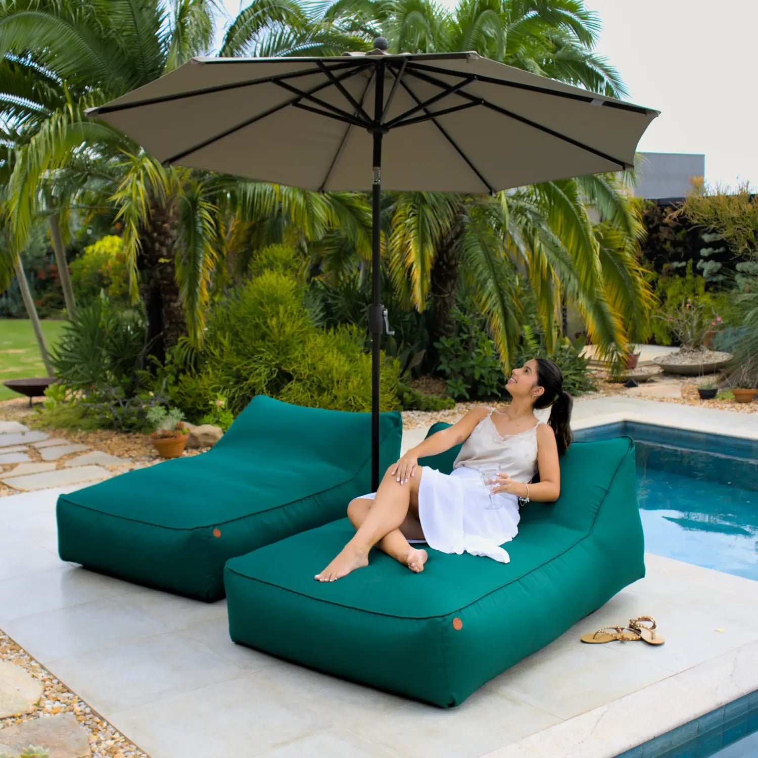 Duo Chaise Lounge Garden