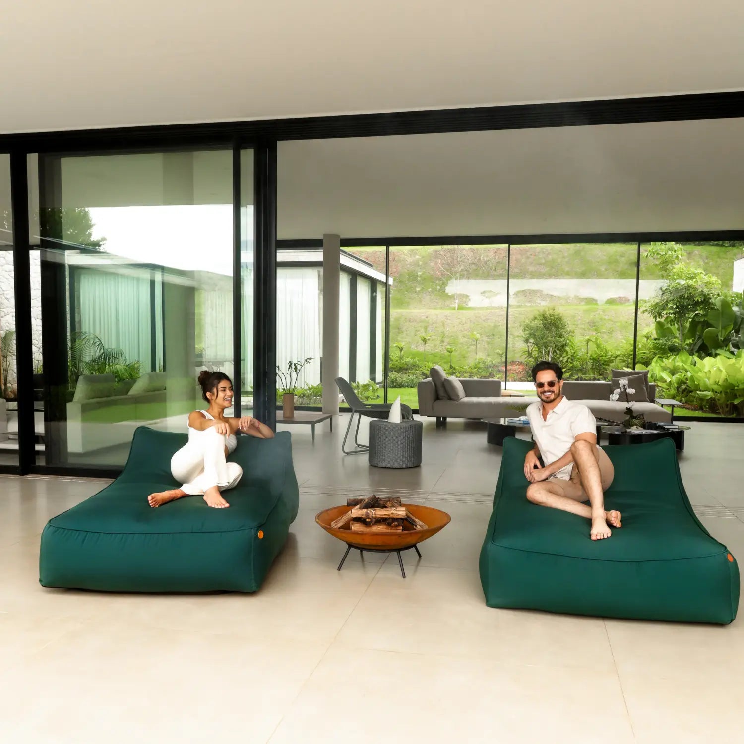 Duo Chaise Lounge Garden