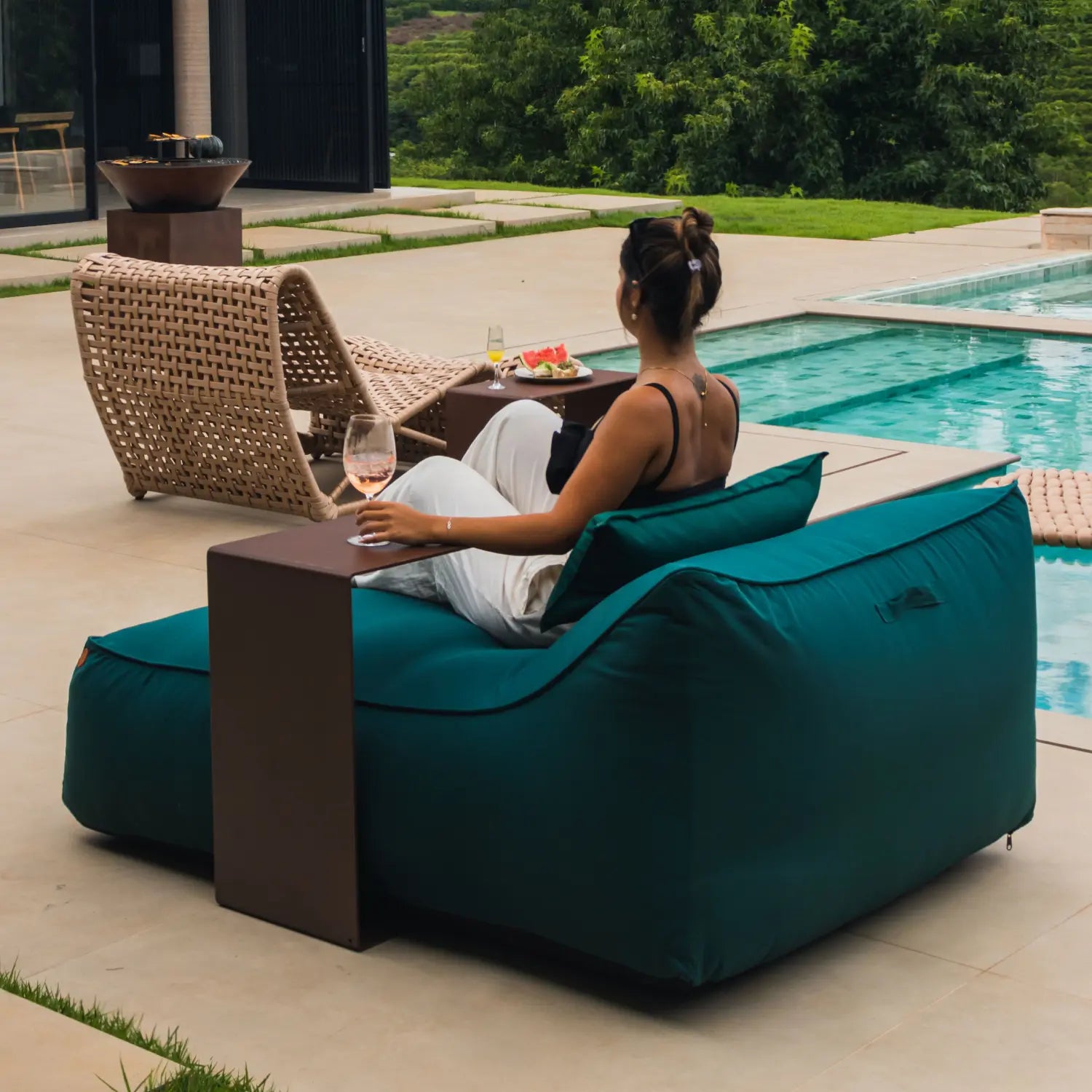 Duo Chaise Lounge Garden