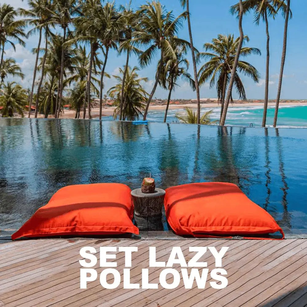 2 Lazy Pillows Set