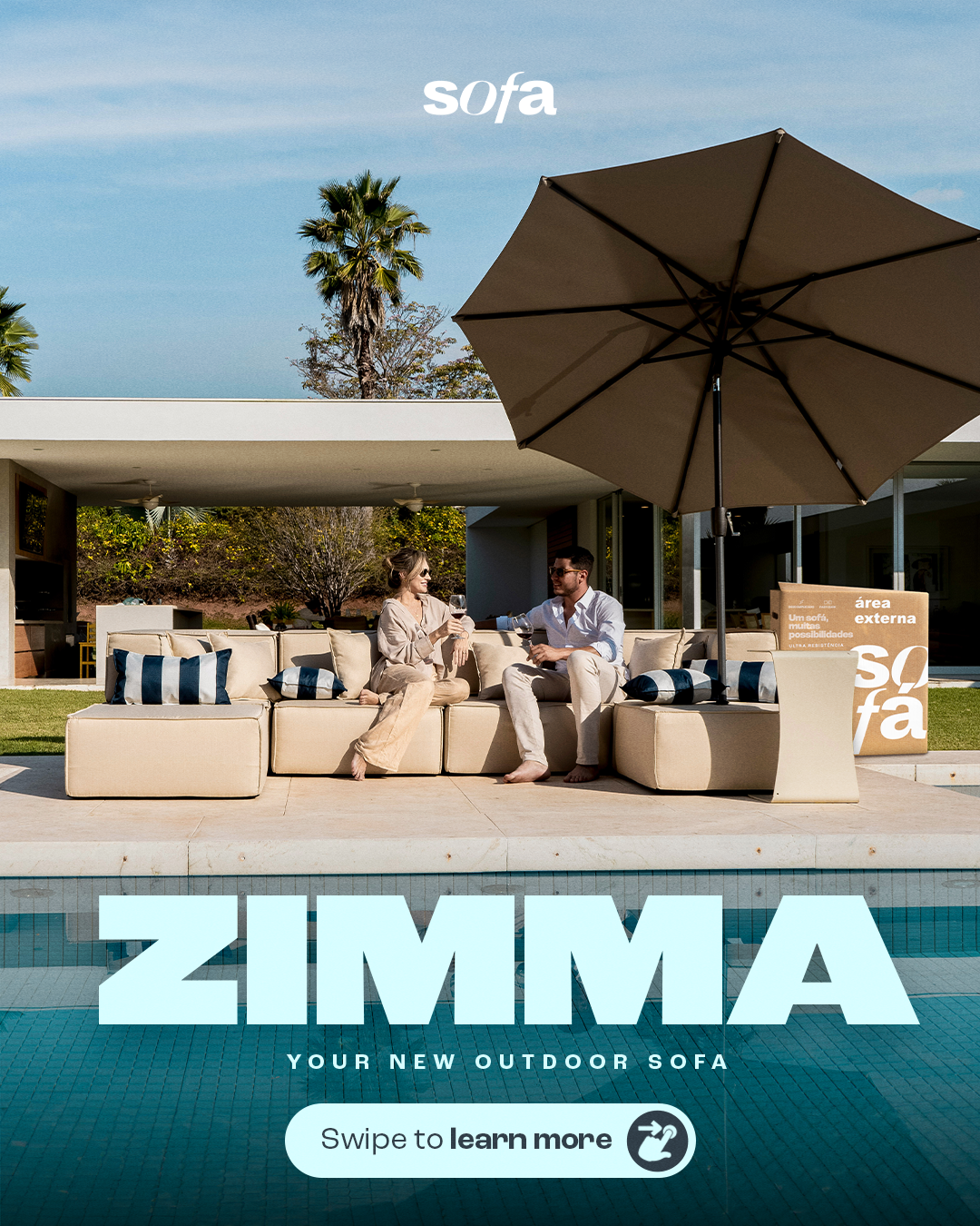 Zimma Lounge Set 6-seater