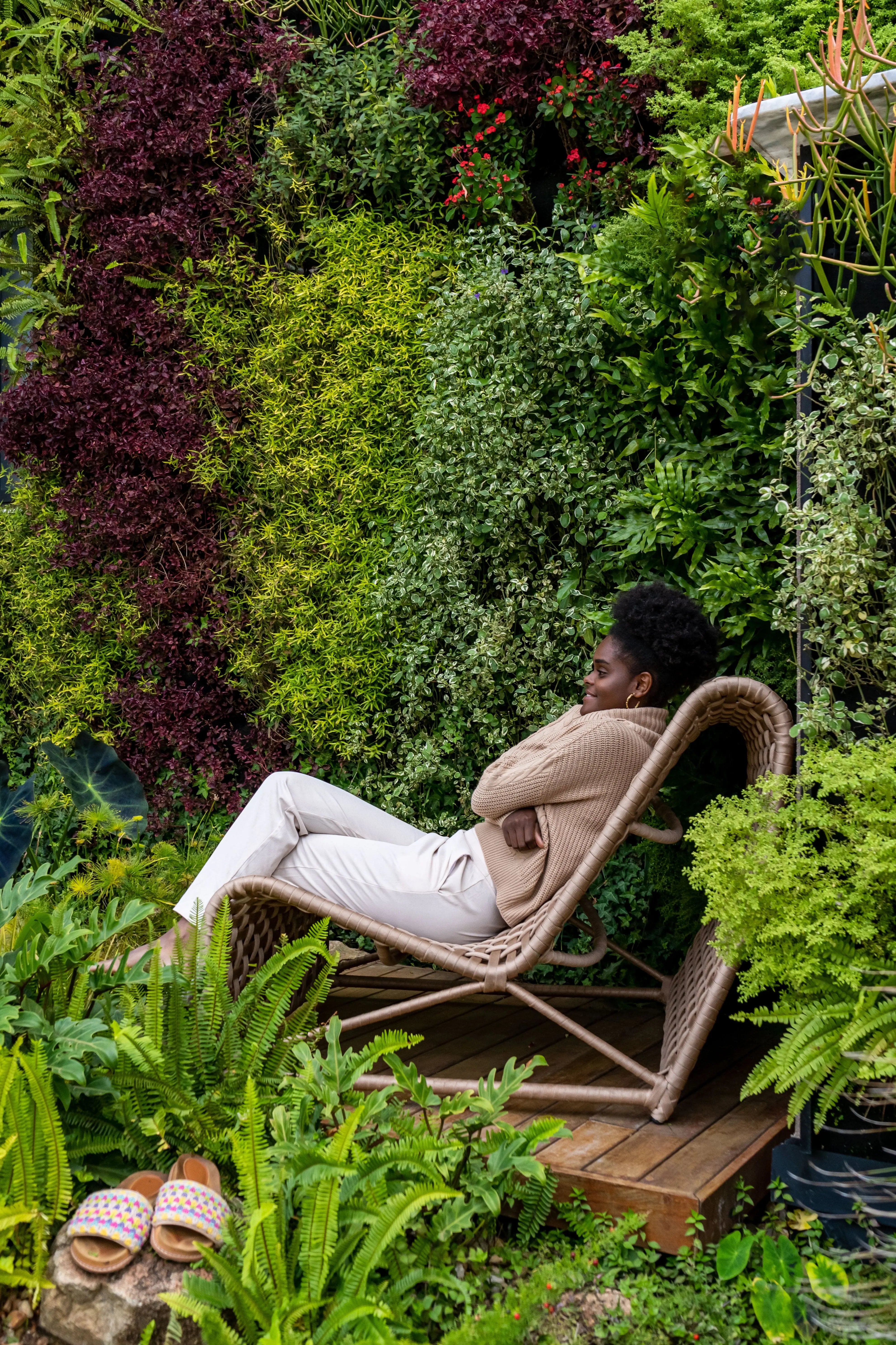 Summer Chair + Ottoman - Casal Sol Outdoor Concept 