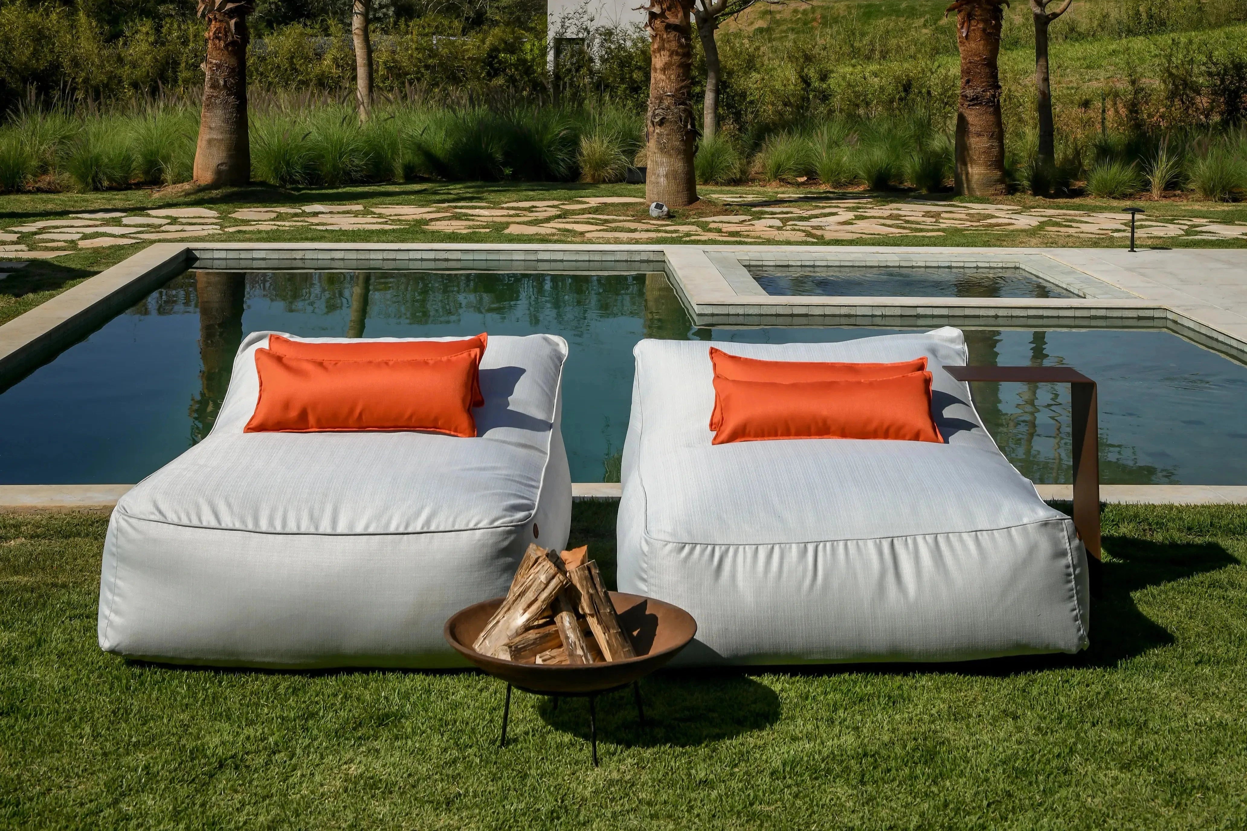 2 Garden Duo Lounger - Casal Sol Outdoor Concept- 