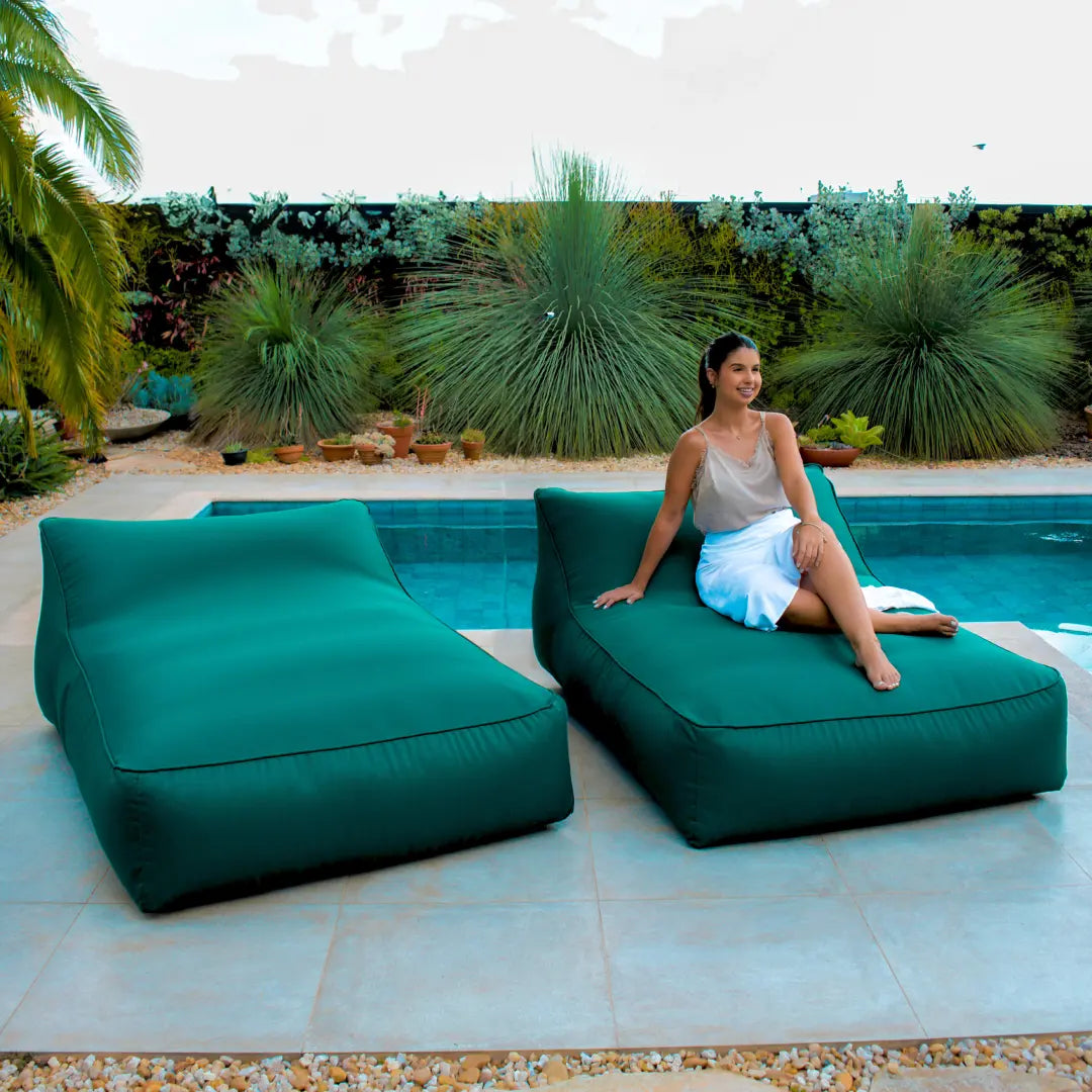 2 Duo Chaise Lounge Set