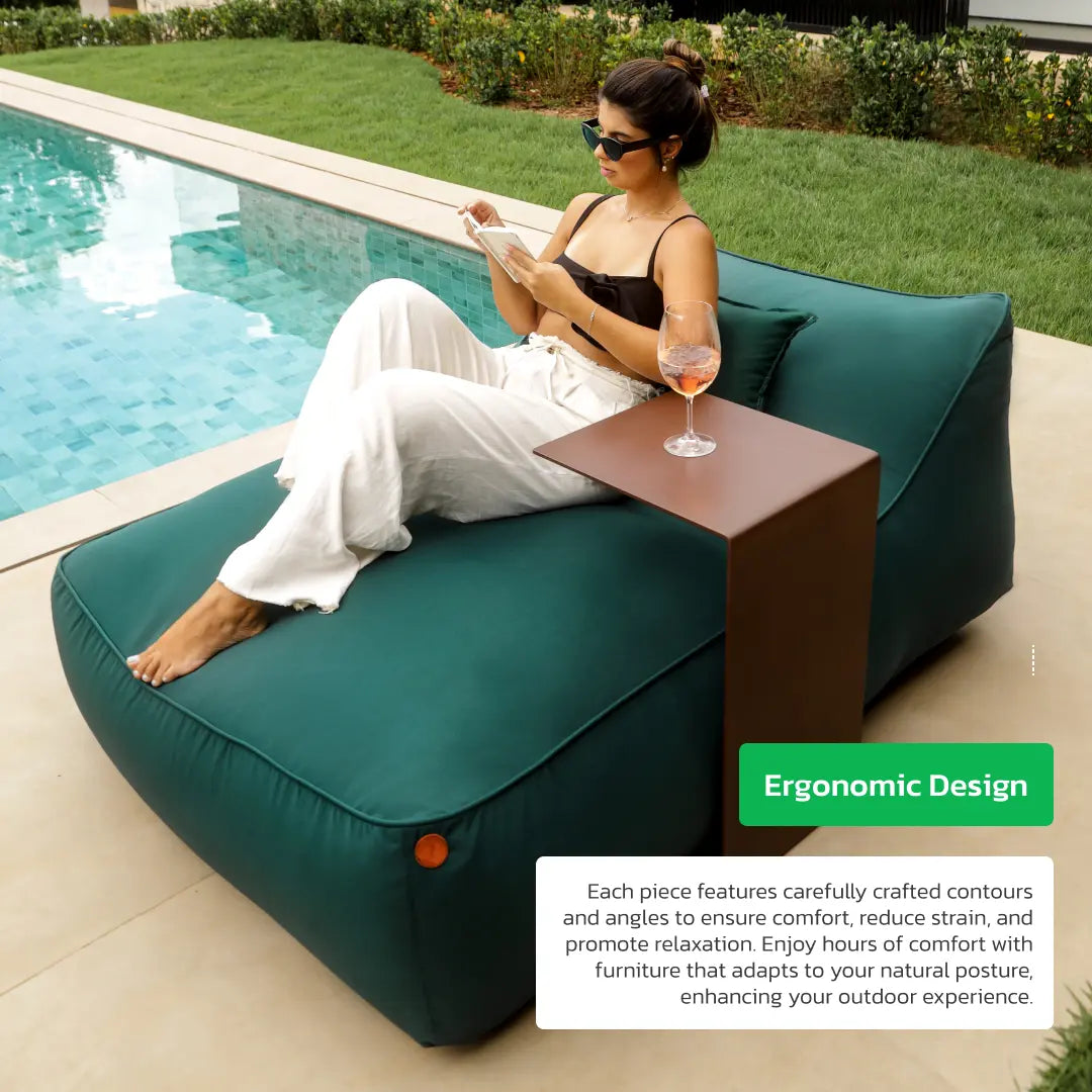 2 Duo Chaise Lounge Set