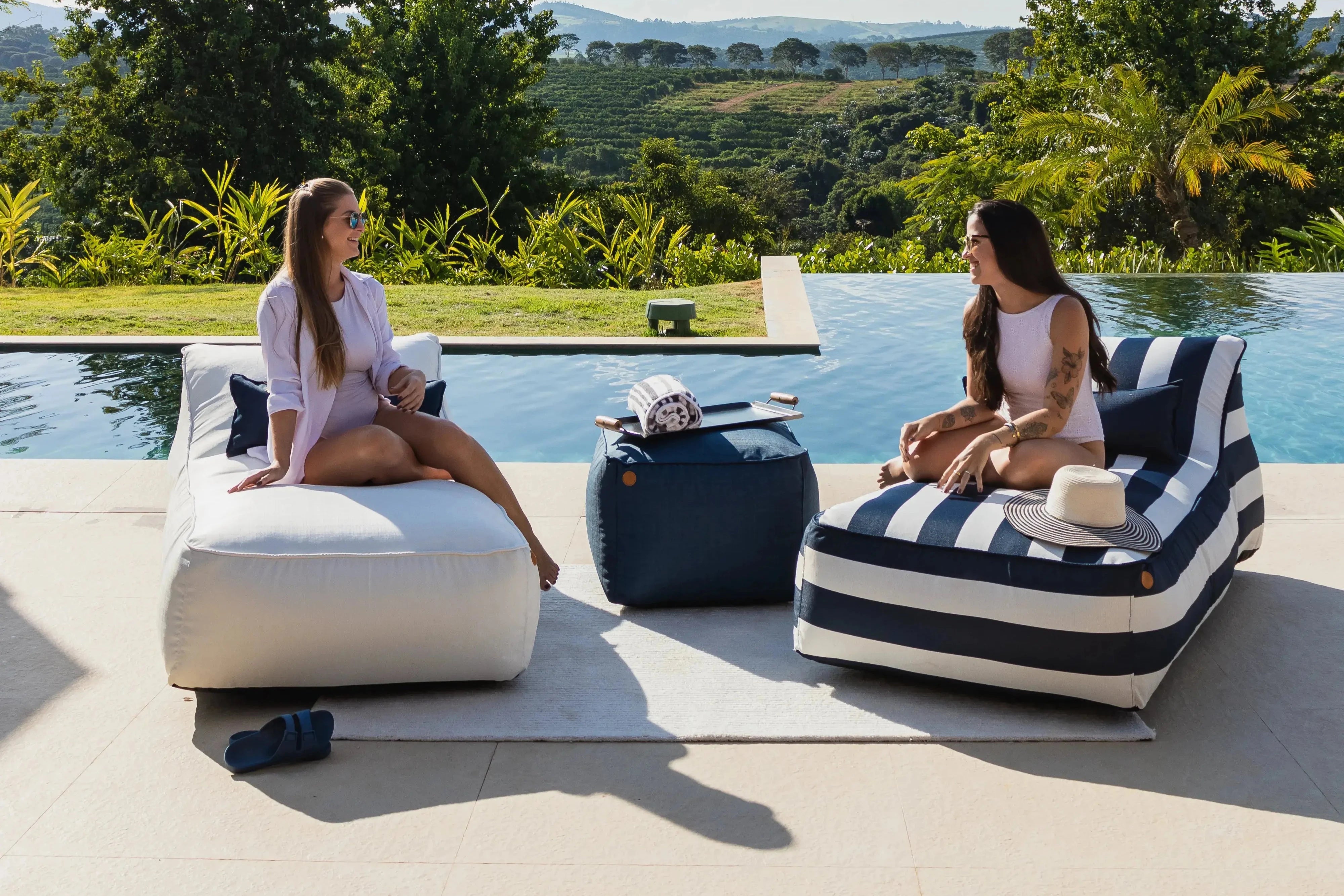 2 Garden Uni Lounger - Casal Sol Outdoor Concept