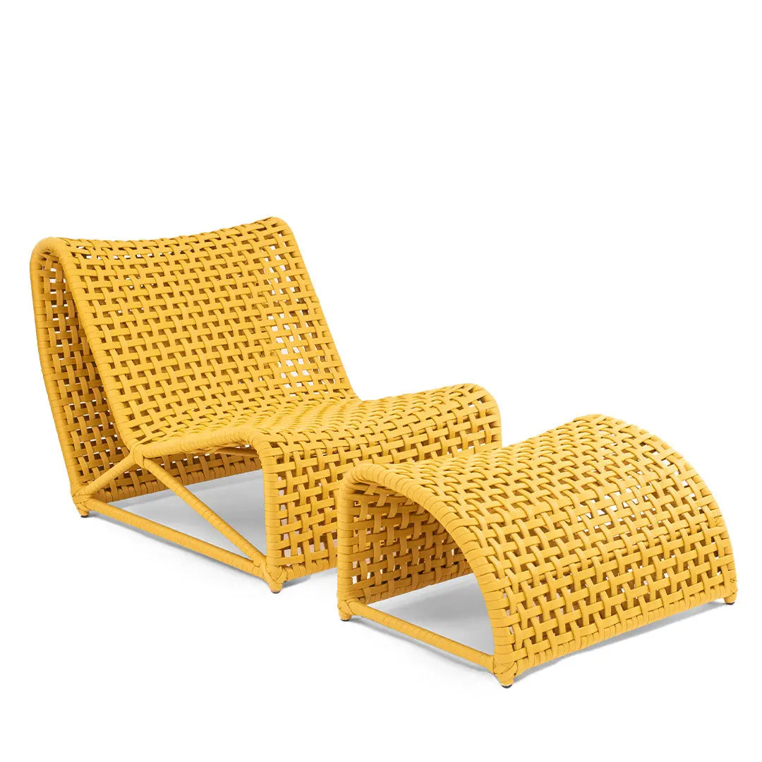 Summer Chair + Ottoman - Casal Sol Outdoor Concept 