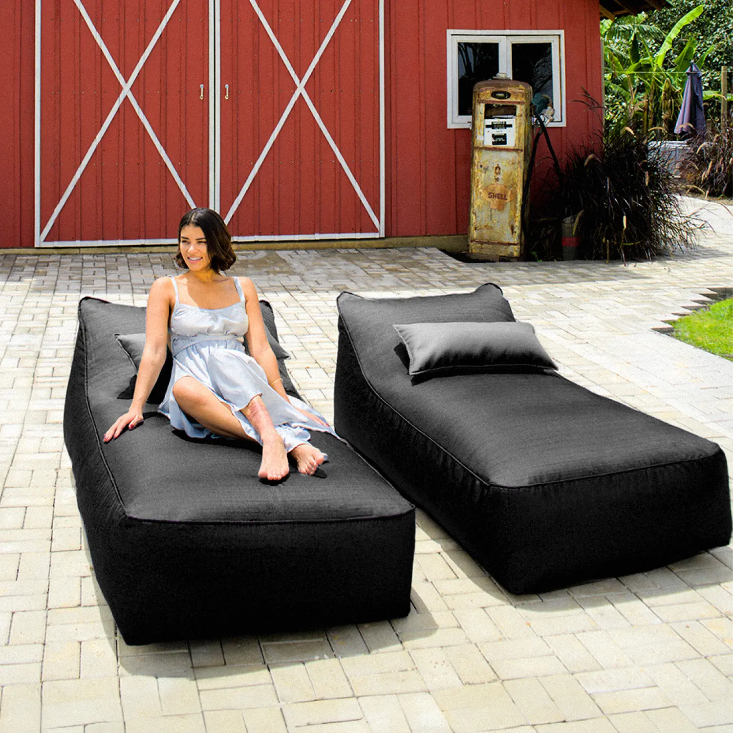 4 Uni Chaise Lounge Set