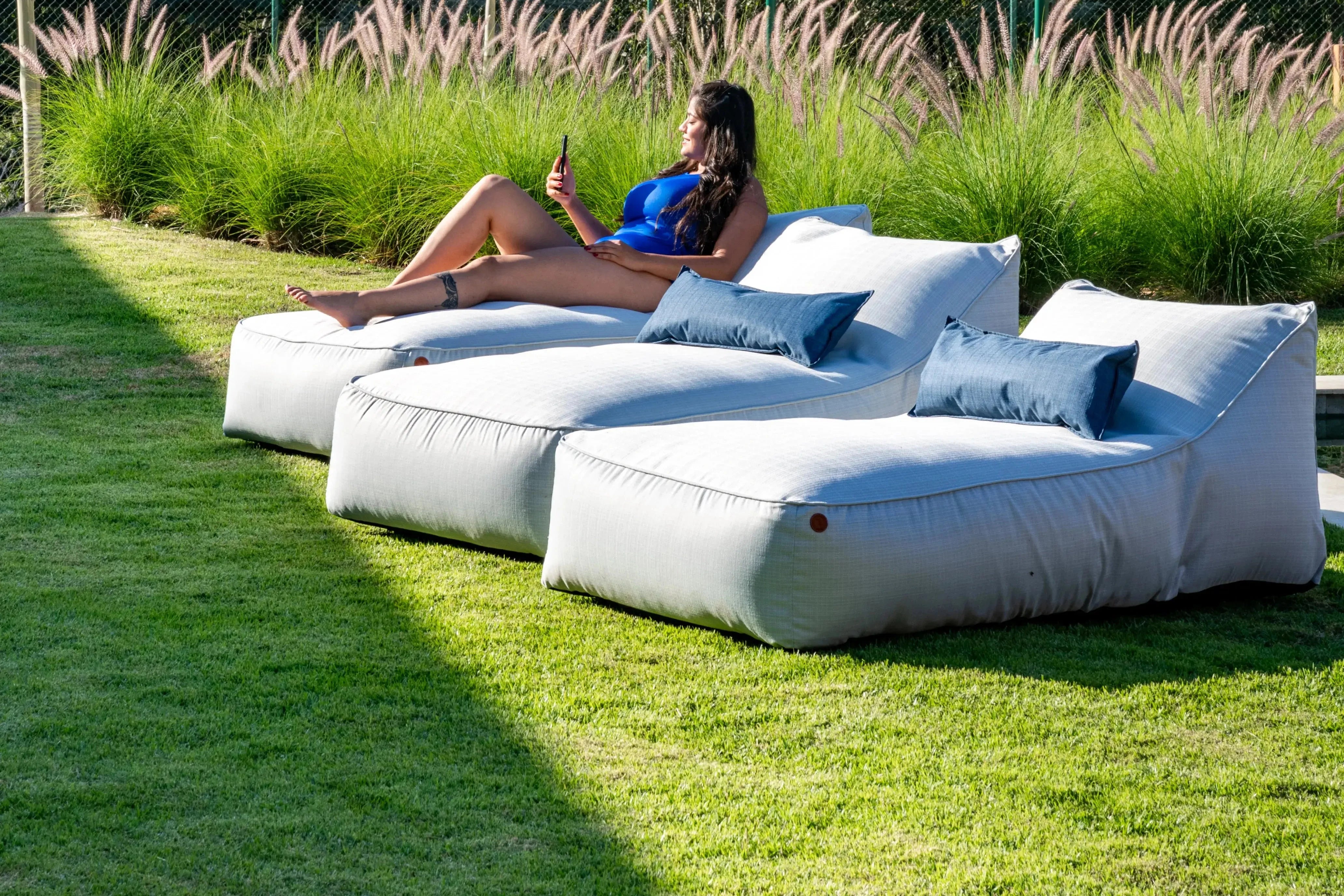 2 Garden Uni Lounger - Casal Sol Outdoor Concept